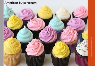 Delhindra/chefqtrainer.blogspot.com
American buttercream
 