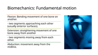 Comprehensive Overview of Basic Biomechanics and Human Movement | PPTX