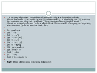 Basic Block | PPTX | Programming Languages | Computing