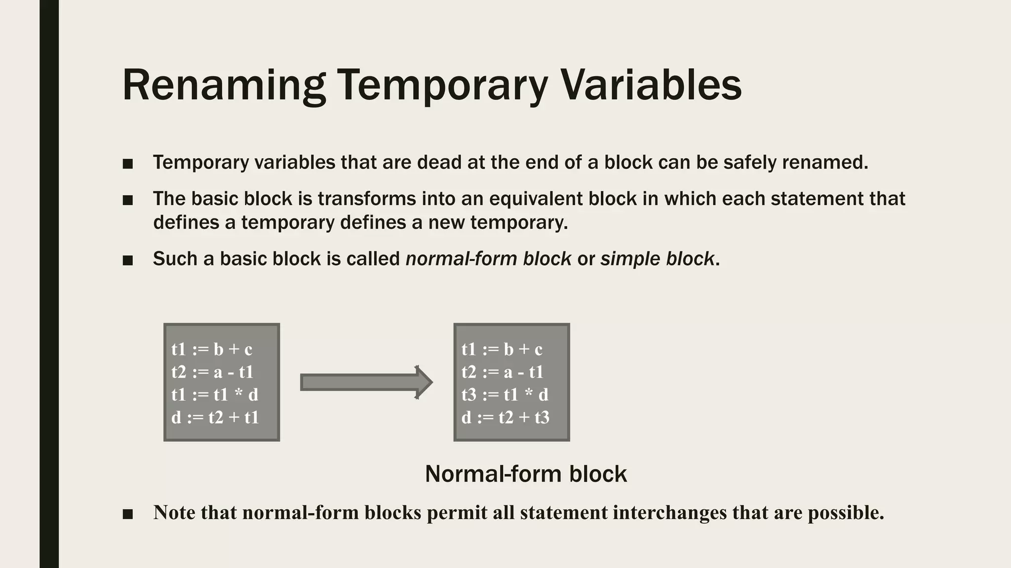 Basic blocks and control flow graphs | PPTX