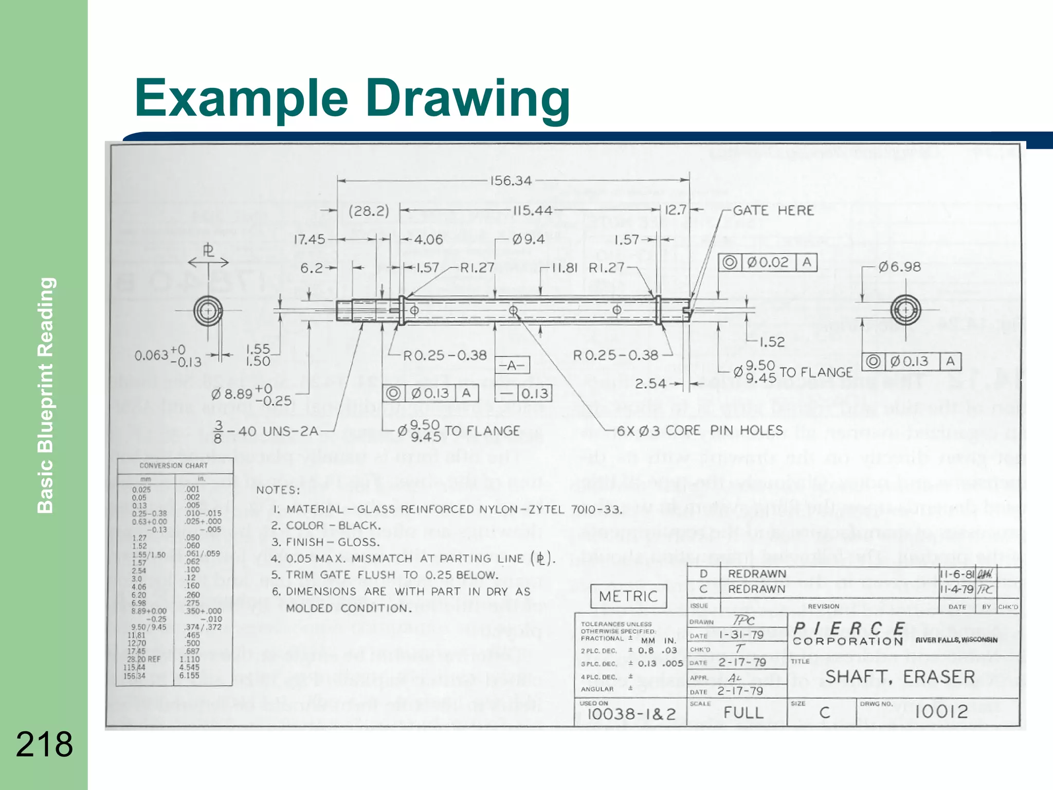 Basic Blueprint Reading

Example Drawing

218

 