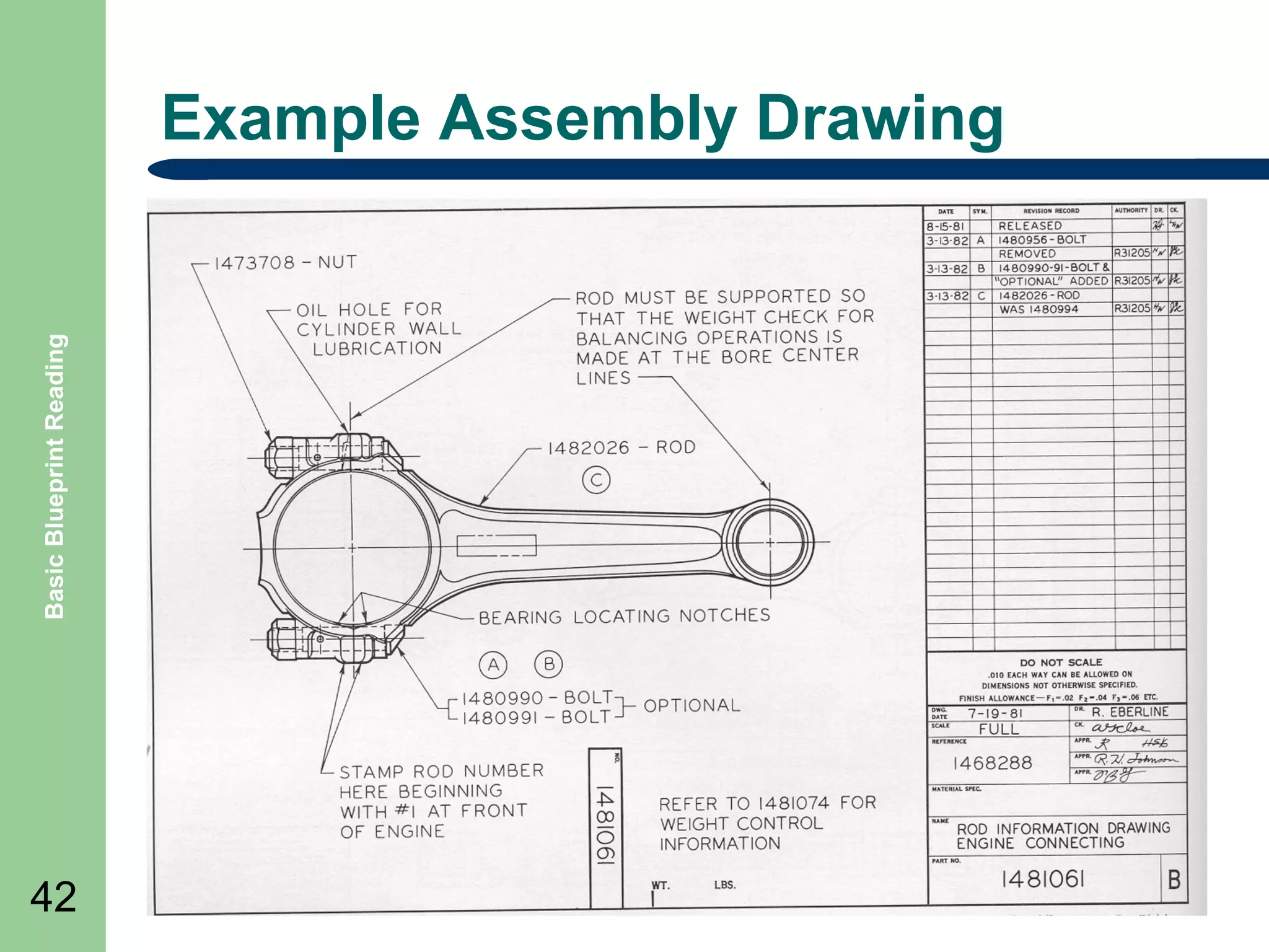 Basic Blueprint Reading

Example Assembly Drawing

42

 