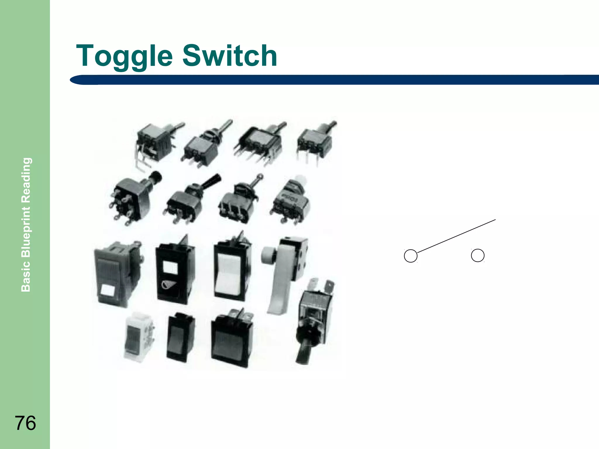 Basic Blueprint Reading

Toggle Switch

76

 