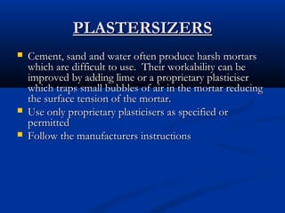 Basic bricklaying skills power point 2015 | PPT
