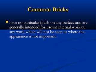 Basic bricklaying skills power point 2015 | PPT