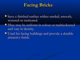 Basic bricklaying skills power point 2015 | PPT