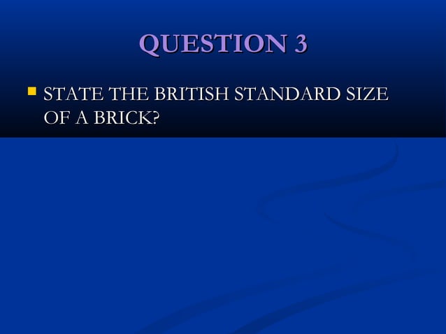 Basic Bricklaying Skills Power Point 2015 Ppt Woodworking Arts