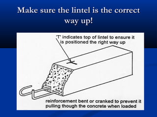 Basic bricklaying skills power point 2015 | PPT