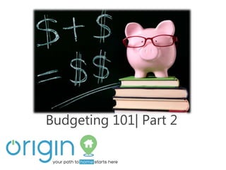 Budgeting 101| Part 2
 