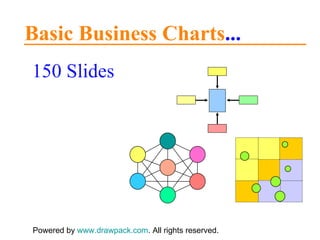 Basic Business Charts ... 150 Slides Powered by  www.drawpack.com . All rights reserved. 