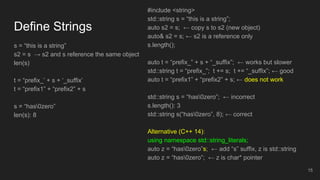 Basic c++ 11/14 for python programmers | PDF