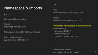 Basic c++ 11/14 for python programmers | PPT