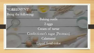 Basic Cake Ingredients by luisa b. nicolas