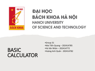 Comprehensive Basic Calculator Project with Expression Evaluation and ...
