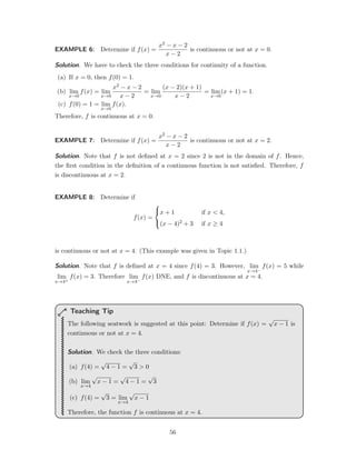 Basic Calculus Study Guide for STEM Students (K-12) | PDF