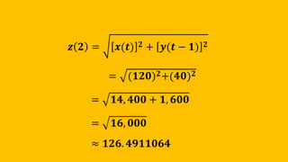 Basic Calculus - Related Rates (Motion) | PPTX