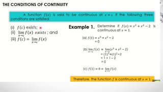 BASIC CALCULUS 1 care of wow math in youtube | PPTX