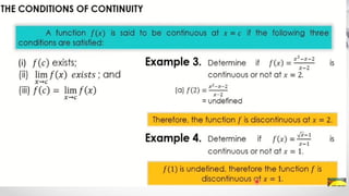 BASIC CALCULUS 1 care of wow math in youtube | PPTX