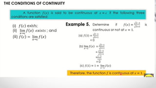 BASIC CALCULUS 1 care of wow math in youtube | PPTX