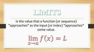 Basic Calculus Lesson 1 | PPTX