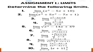 Basic Calculus Module 2 Basic Calculus Lesson 2 | PPTX