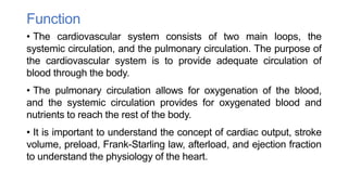 Comprehensive Overview of Cardiac and Cardiovascular Physiology ...