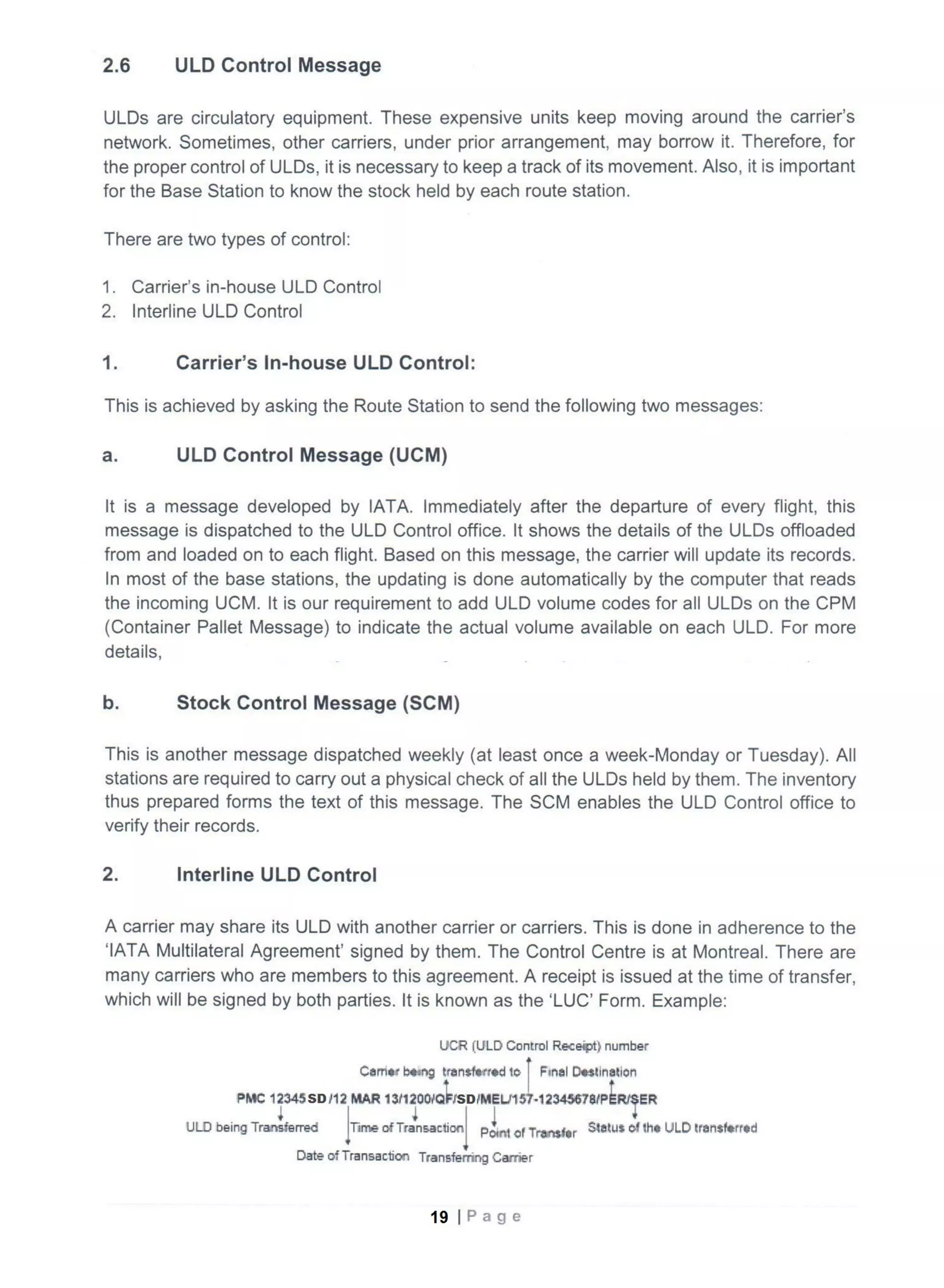 Basic cargo course manual