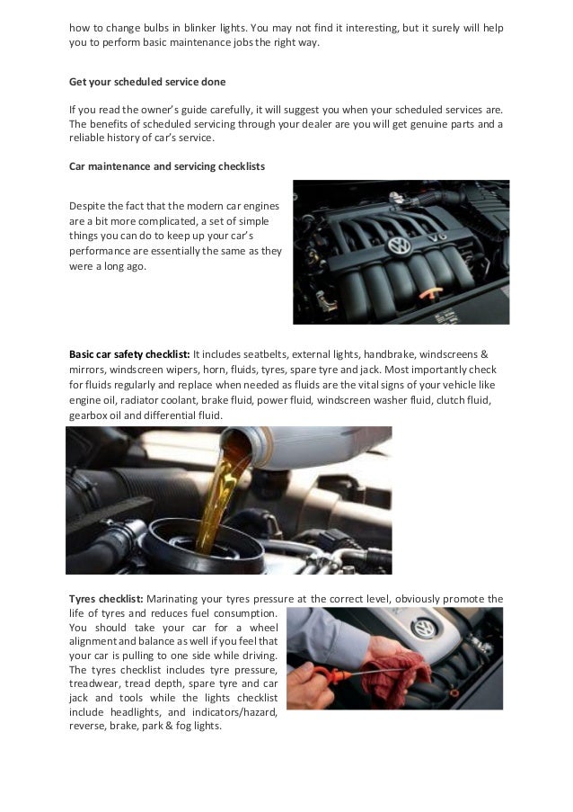 BASIC CAR MAINTENANCE & SERVICING TECHNIQUES TO UPKEEP YOUR VEHICLE'S… - Basic Car Maintenance Servicing Techniques To Upkeep Your Vehicles Best Performance 2 638