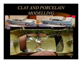 CLAY AND PORCELAIN
    MODELLING




                     38
 