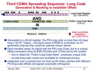 Pn Long Code Basic cdma for 2 g and 3g | PDF