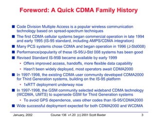 Basic cdma for 2 g and 3g | PDF