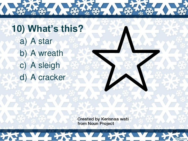 Basic Christmas trivia 2017