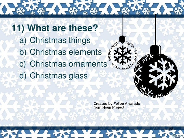 Basic Christmas trivia 2017