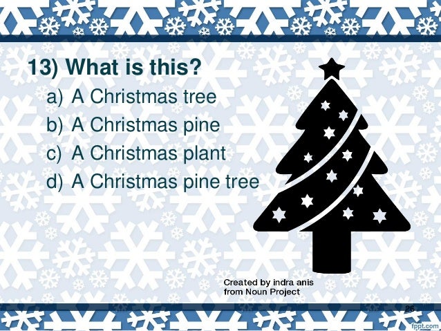 Basic Christmas trivia 2017