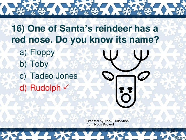 Basic Christmas trivia 2017