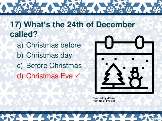 Basic Christmas trivia 2017