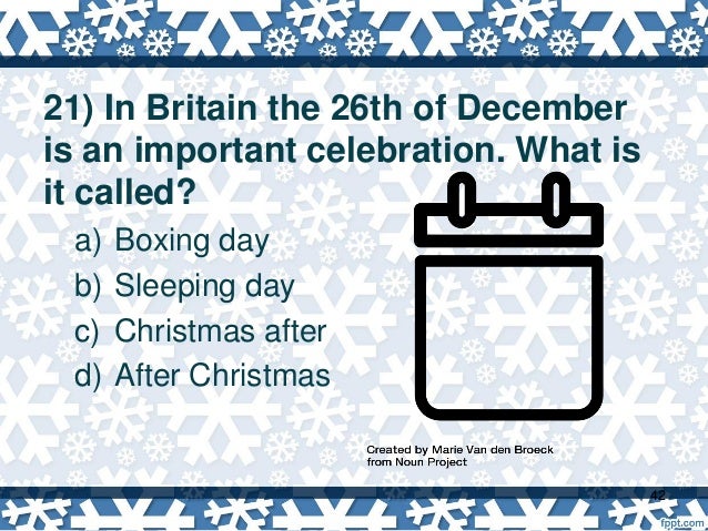Basic Christmas trivia 2017