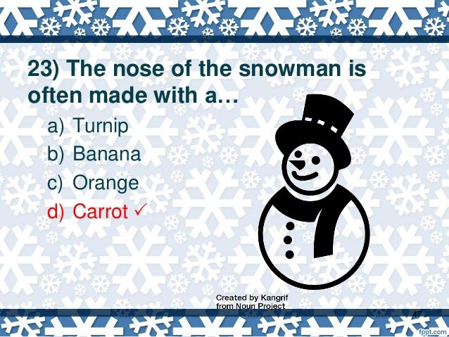 Basic Christmas trivia 2017