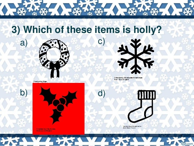 Basic Christmas trivia 2017
