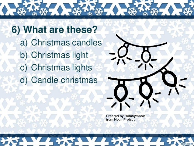 Basic Christmas Trivia