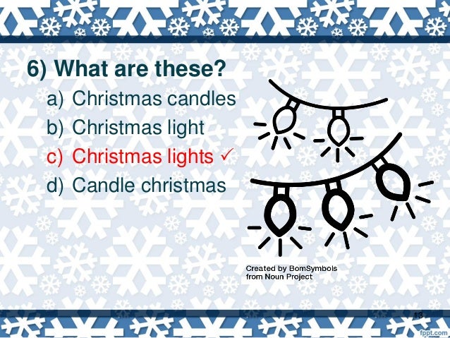 Basic Christmas Trivia