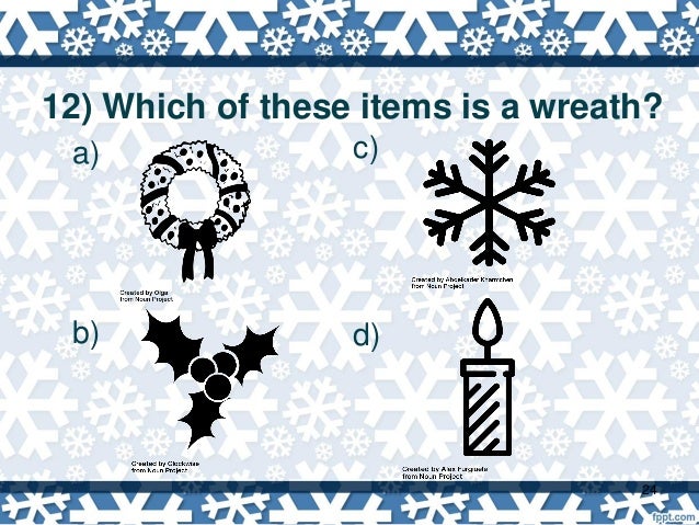 Basic Christmas Trivia