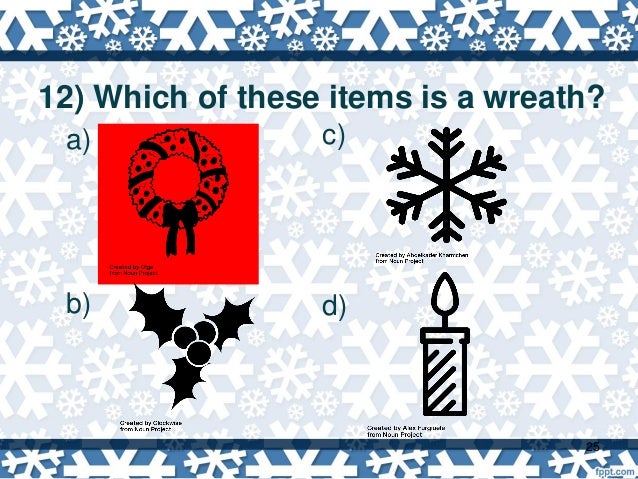Basic Christmas Trivia