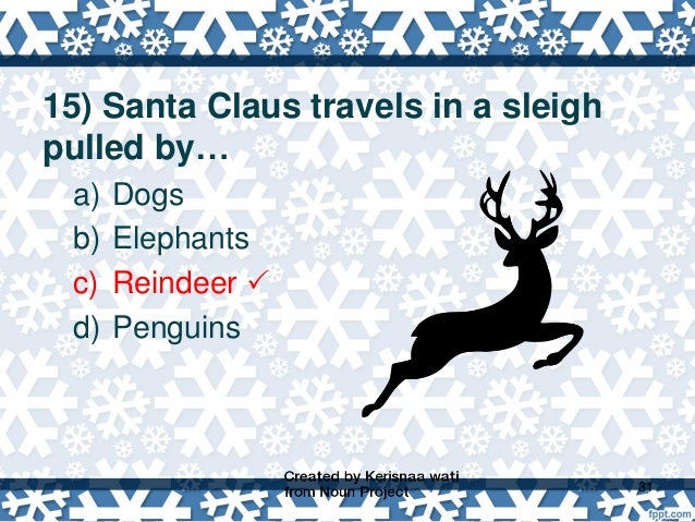 Basic Christmas Trivia
