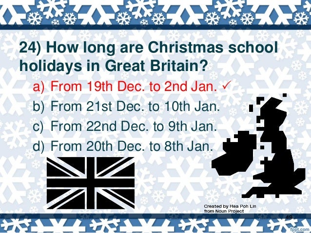 Basic Christmas Trivia