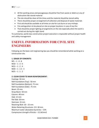 Civil Engineering Temporary Works Notes.pdf Basic civil engineering pdf | PDF