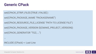 Basic Cmake for Qt Users | PPT