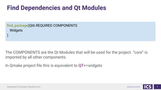 Basic Cmake for Qt Users | PDF