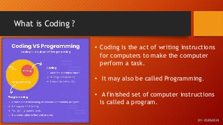 Basic coding ppt