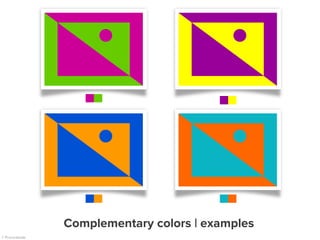 Complementary colors | examples
 